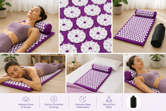 Acupressure Mat & Pillow Set