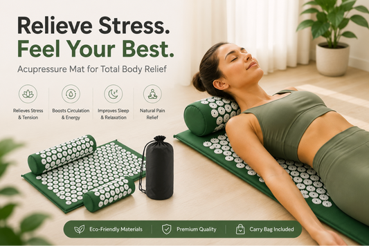 Acupressure Mat & Pillow Set